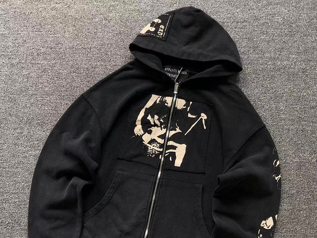 Chanel 178 ENFANTS RICHES DEPRIMES HOODIE 5211260162 (Im 170Cm 60Kg I Wear Size S In The Phot) - Image 20