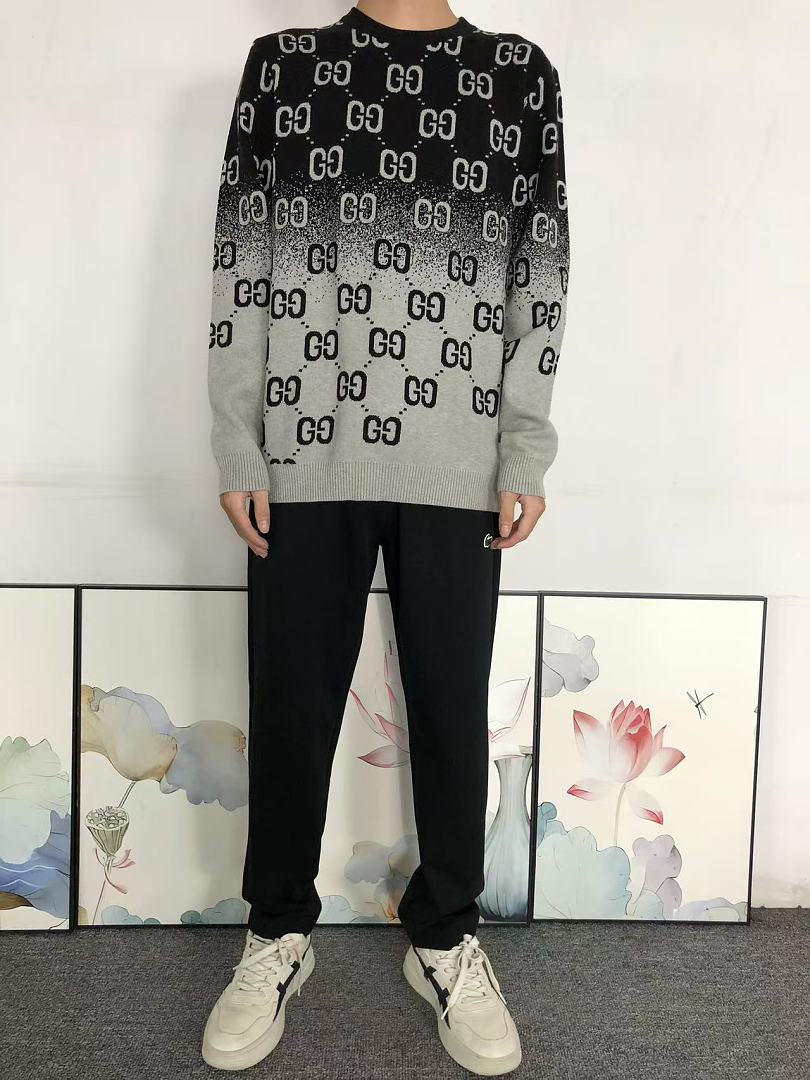 Gucci 208 G⭐C⭐I SWEATER 3208112121 (Im 170Cm 60Kg I Wear Size L In The Phot) - Image 3