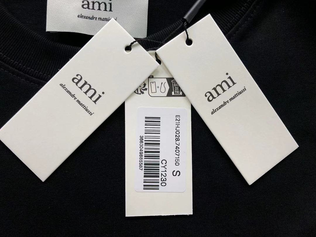 AMI 98 AMI T-SHIRT 504090817 (Im 170Cm 60Kg I Wear Size S In The Phot) - Image 33