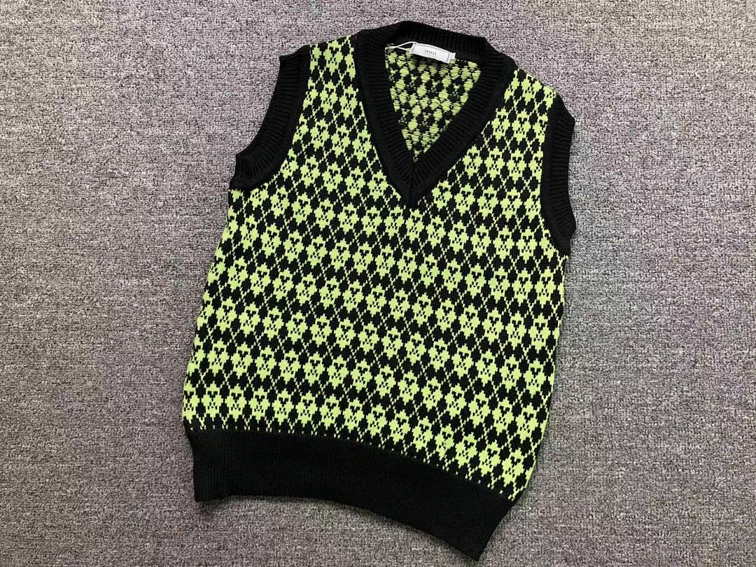 AMI 115 AMI VEST SWEATER 11082505140 (Im 170Cm 60Kg I Wear Size L In The Phot) - Image 7