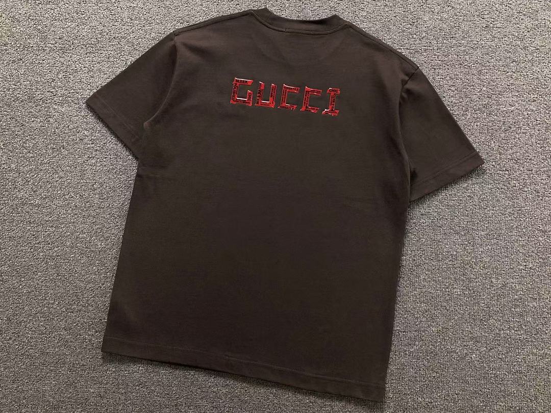 Gucci 125 G⭐C⭐I T-SHIRT 5251223147 (Im 170Cm 60Kg I Wear Size M In The Phot) - Image 11