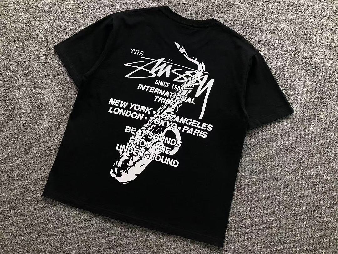 Stussy 72 STUSSY T-SHIRT 52080442182 (Im 170Cm 60Kg I Wear Size M In The Phot) - Image 8