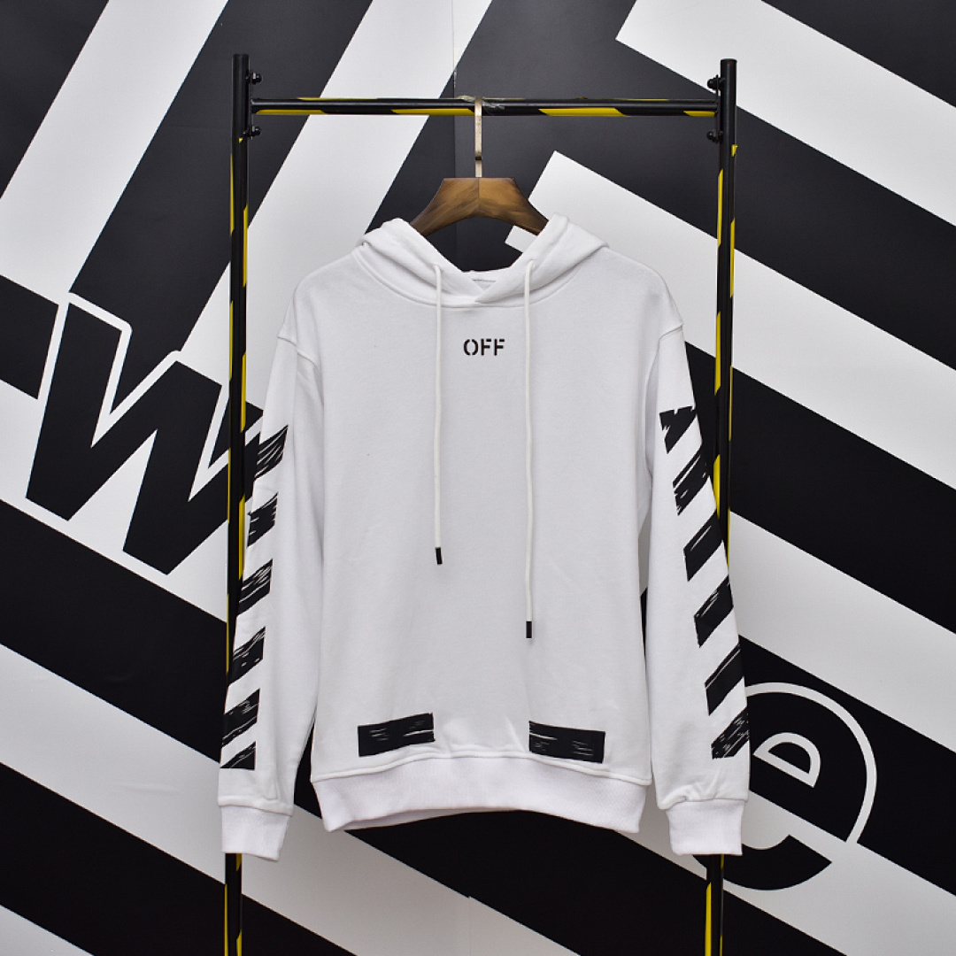 Off-White 98 OFF-WHITE (WHITE HOODIE) - Image 22