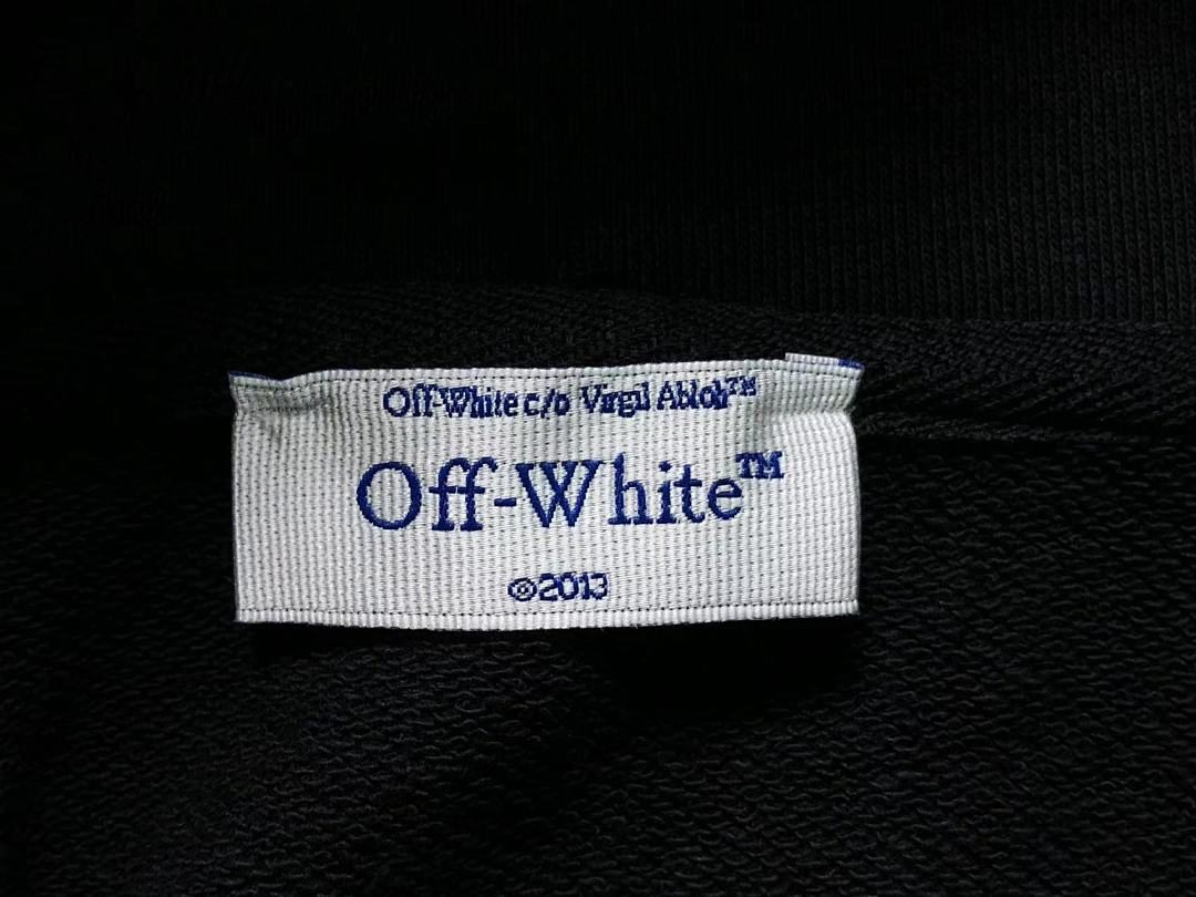 Off-White 208 OFF-WHITE (WHITE HOODIE) - Image 13