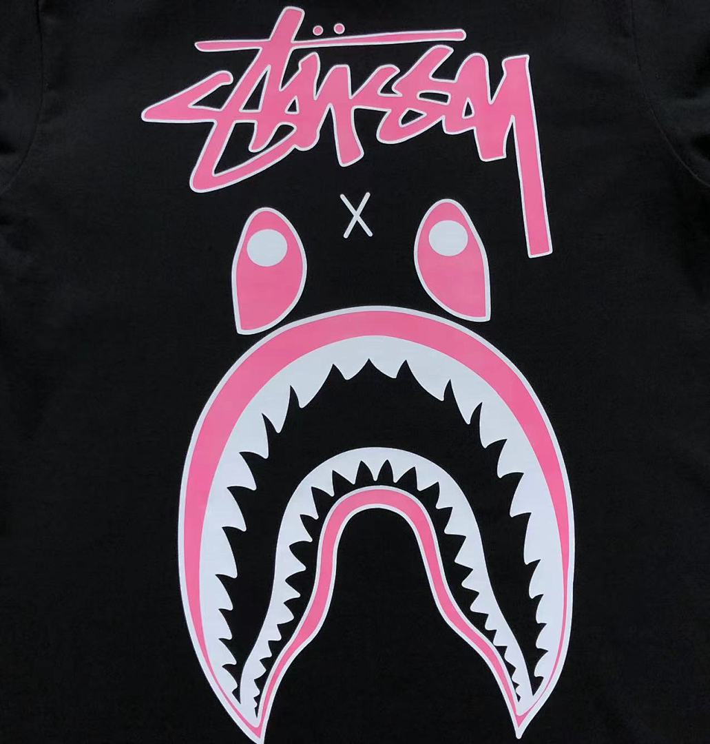 Bape 78 BAPE STUSSY T-SHIRT 411181142 (Im 170Cm 57Kg I Wear Size S In The Phot) - Image 10
