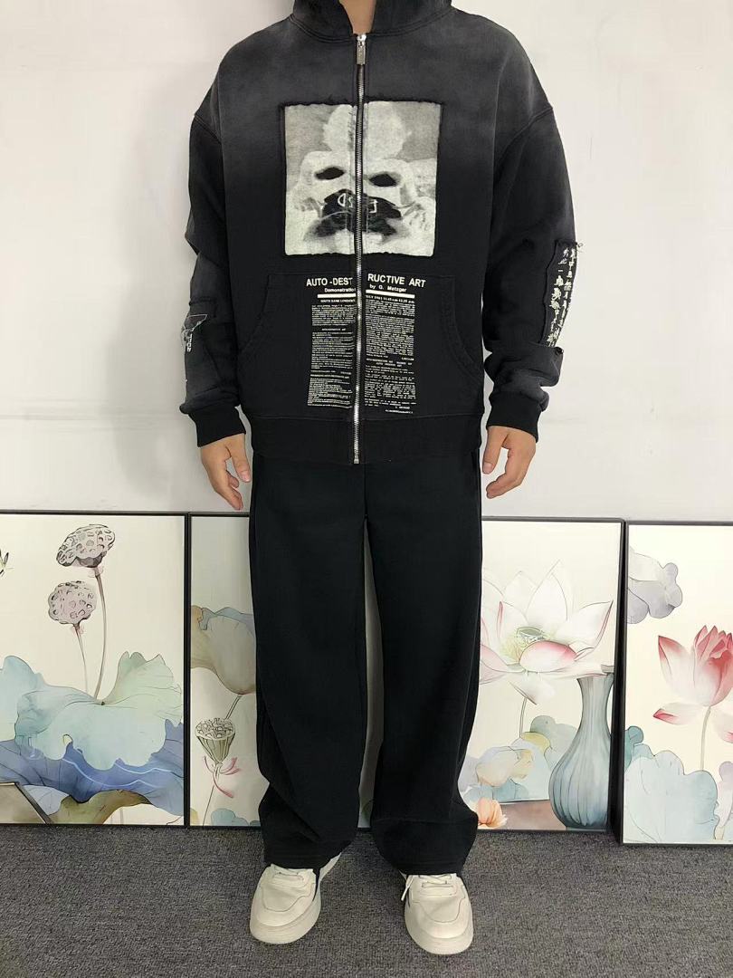 Chanel 185 ENFANTS RICHES DEPRIMES HOODIE 521709162 (Im 170Cm 60Kg I Wear Size S In The Phot) - Image 3
