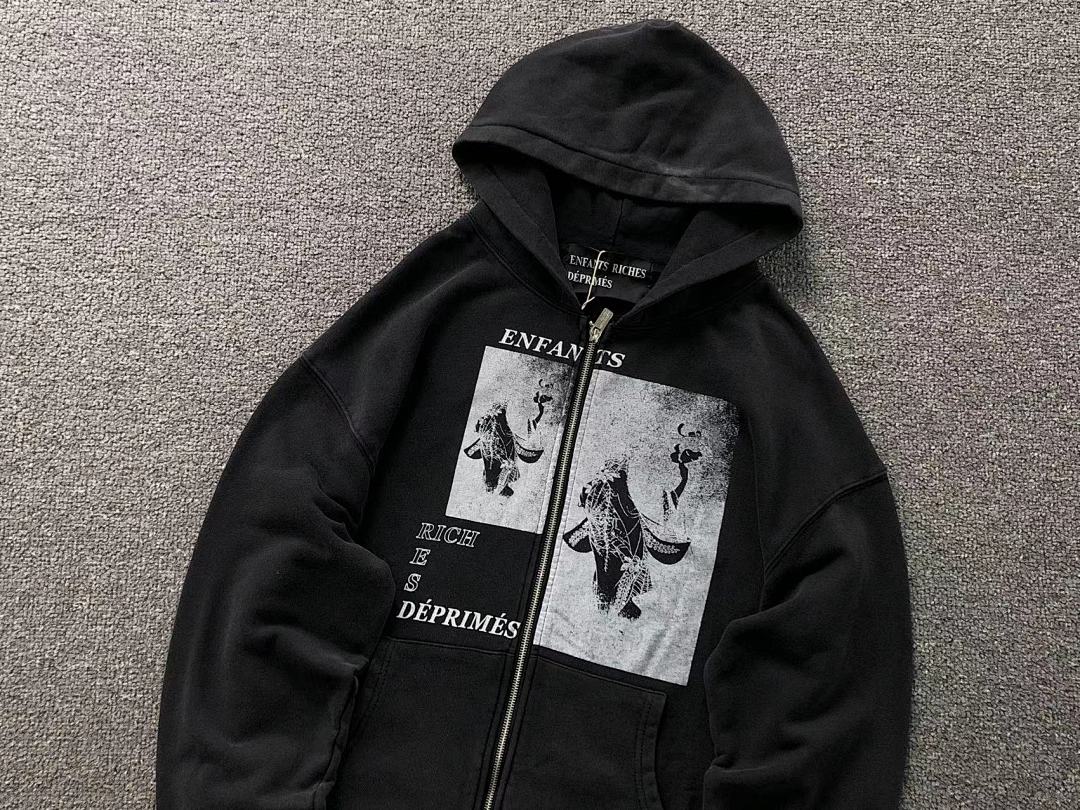 Chanel 178 ENFANTS RICHES DEPRIMES HOODIE 511606162 (Im 170Cm 60Kg I Wear Size S In The Phot) - Image 12