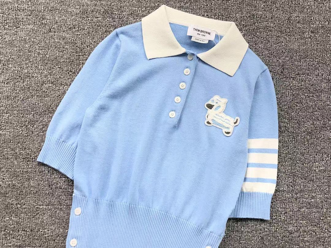 Thom Browne 168 THOM BROWNE POLO FEMAIE - Image 6