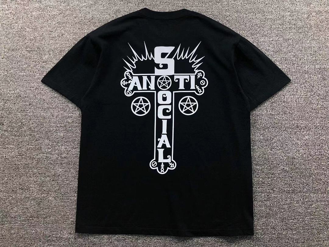 Christian Louboutin 85 ANTI SOCIAL CLUB T-SHIRT - Image 8