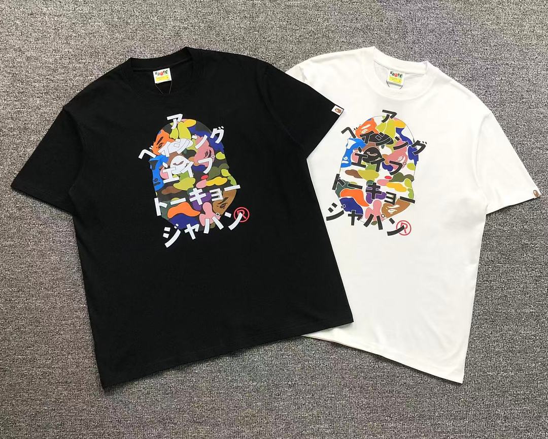Bape 85 BAPE T-SHIRT 124231331 (Im 170Cm 60Kg I Wear Size L In The Phot) - Image 5