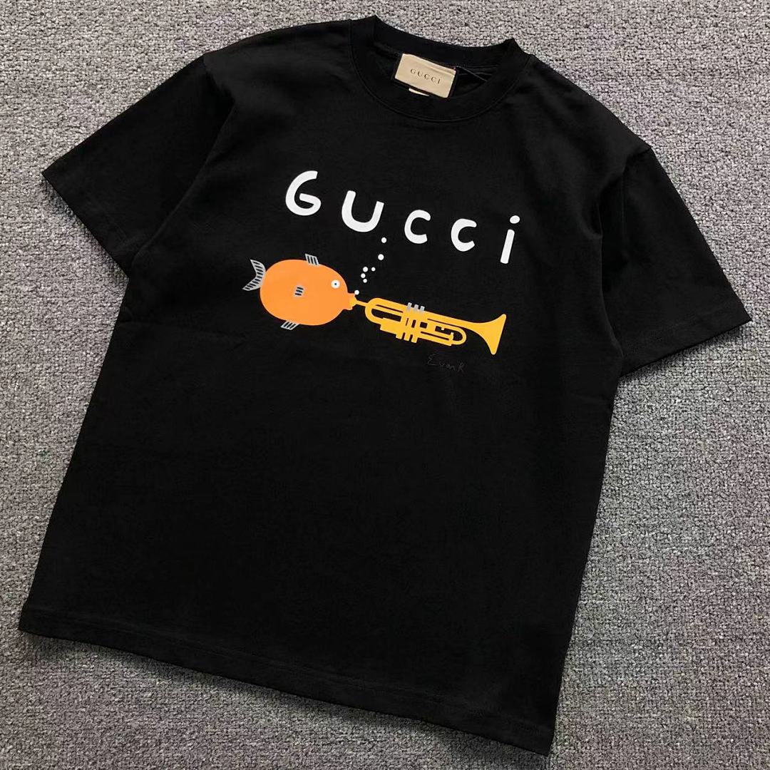 Gucci 85 G⭐C⭐I T-SHIRT 5231961101 (Im 170Cm 60Kg I Wear Size S In The Phot)