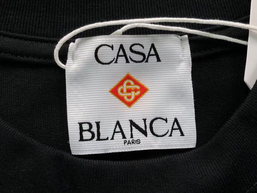 Casablanca 105 CASABLANCA T-SHIRT 52071809127 (Im 170Cm 60Kg I Wear Size L In The Phot) - Image 31