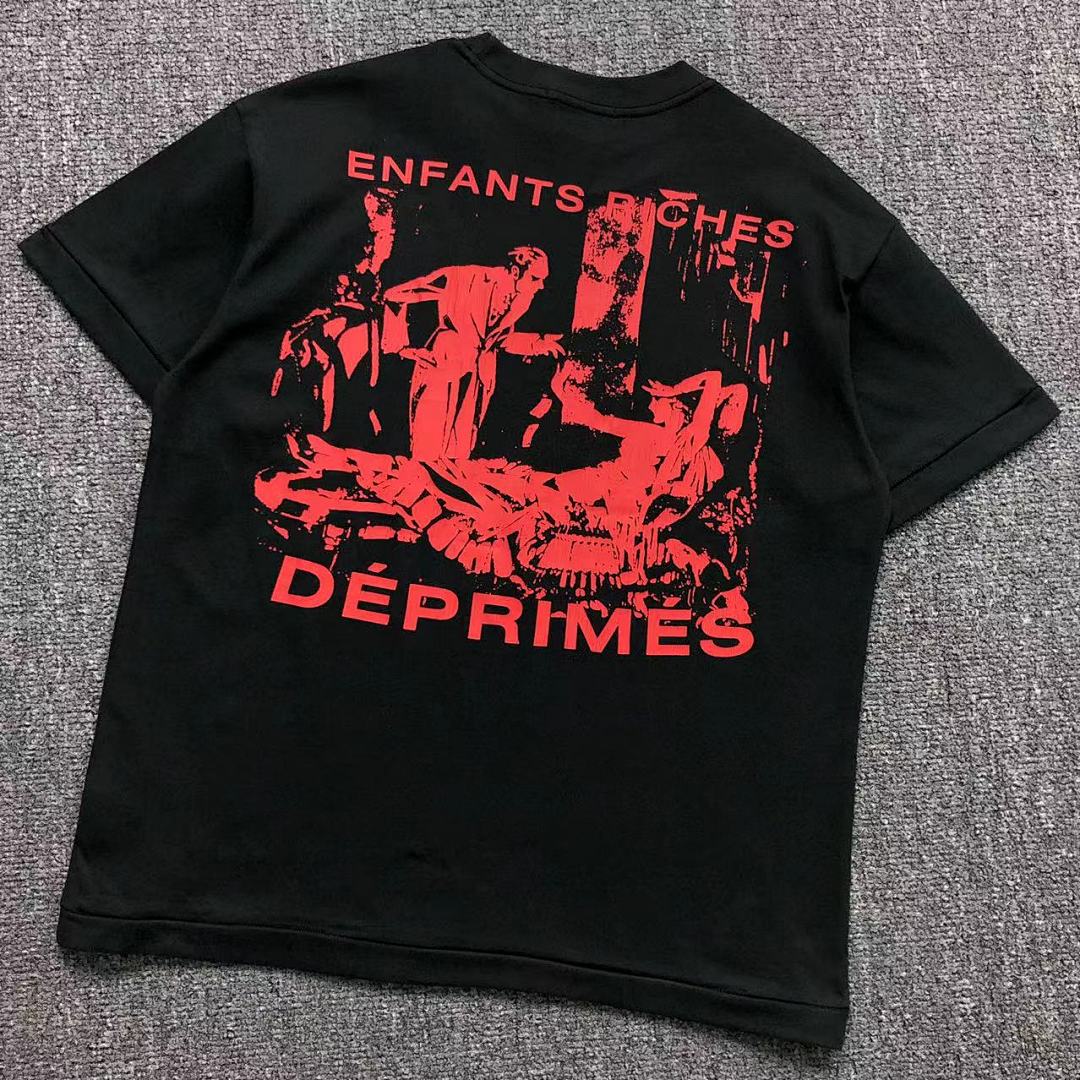 Chanel 108 ENFANTS RICHES DEPRIMES T-SHIRT 41163217 (Im 170Cm 57Kg I Wear Size S In The Phot)