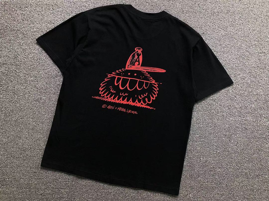 AMI 95 AMI T-SHIRT 3203201221 (Im 170Cm 60Kg I Wear Size M In The Phot) - Image 11