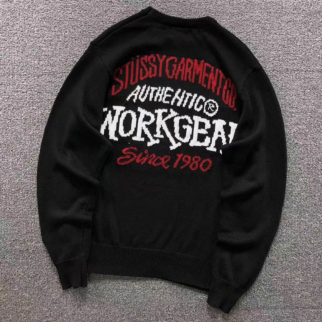 Stussy 125 STUSSY SWEATER 412050698 (Im 170Cm 60Kg I Wear Size M In The Phot)