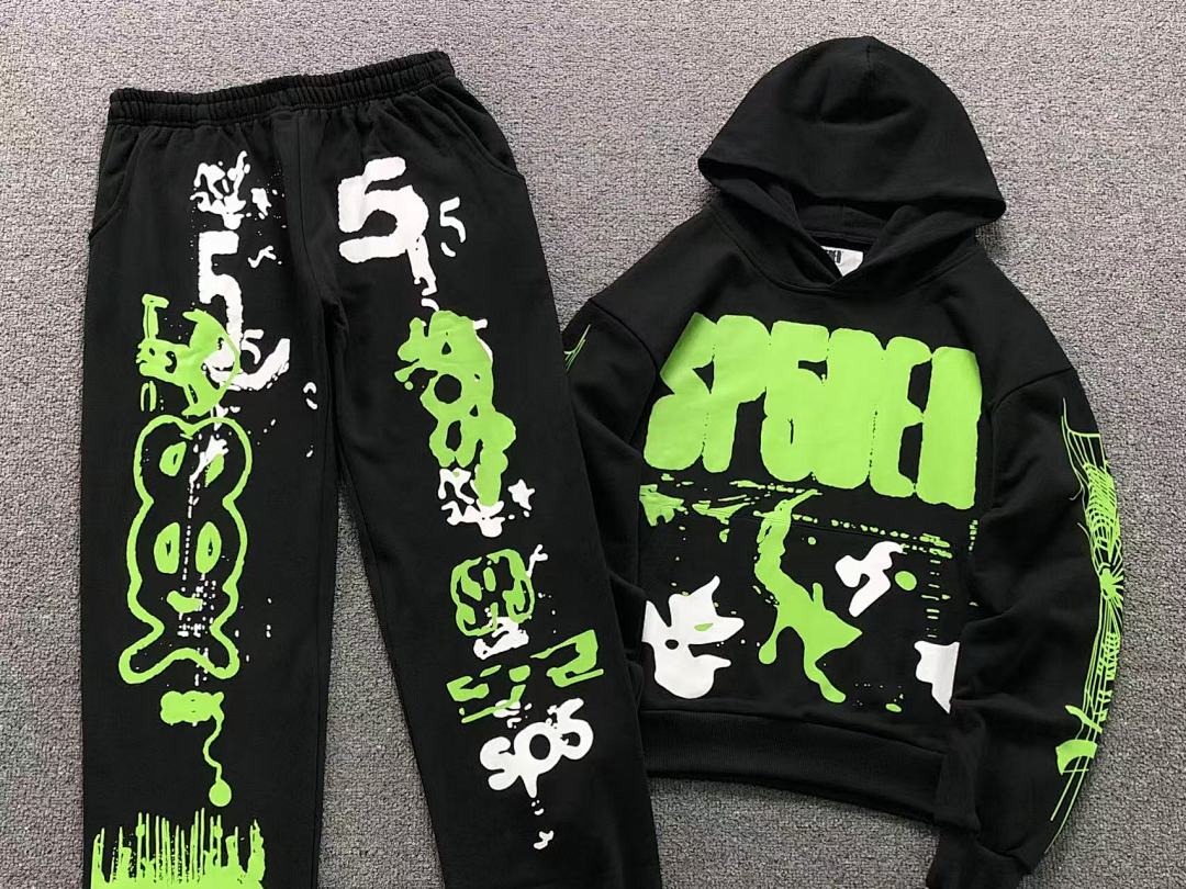 Sp5der TROUSERS 125 SP5DER HOODIE 511060991 (Im 170Cm 60Kg I Wear Size S In The Phot) - Image 7