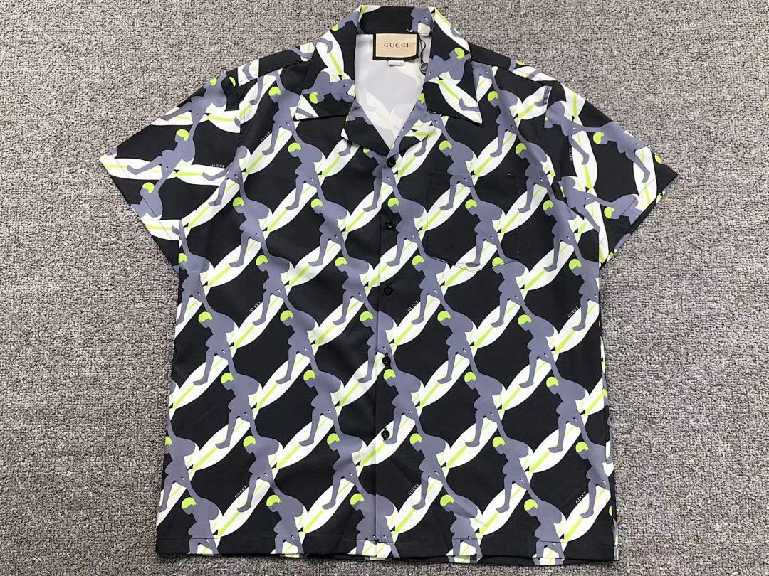 Gucci SHORTS 95 G⭐C⭐I SHIRT 213042439 (Im 170Cm 55Kg I Wear Size L In The Phot) - Image 8