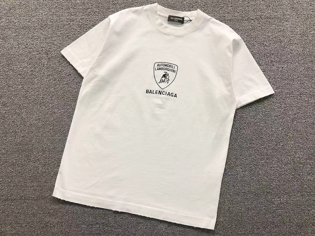Balenciaga 125 B⭐L⭐⭐⭐IA⭐A T-SHIRT 5208070681 (Im 170Cm 60Kg I Wear Size S In The Phot) - Image 8
