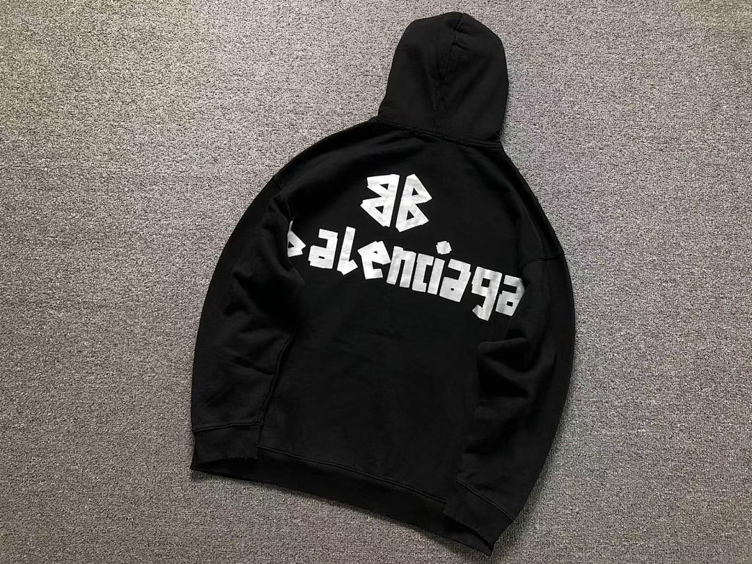 Balenciaga 265 B⭐L⭐⭐⭐IA⭐A HOODIE 4122701163 (Im 170Cm 60Kg I Wear Size XS In The Phot) - Image 16