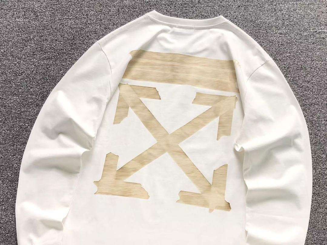 Off-White 125 OFF-WHITE LONG SLEEVED 5208052319 (Im 170Cm 60Kg I Wear Size M In The Phot) - Image 8