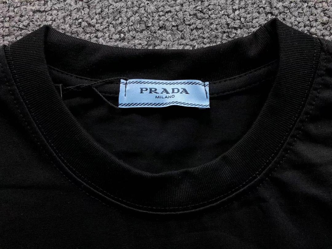 Prada 85 P⭐A⭐A T-SHIRT 1106040132 (Im 170Cm 60Kg I Wear Size M In The Phot) - Image 17