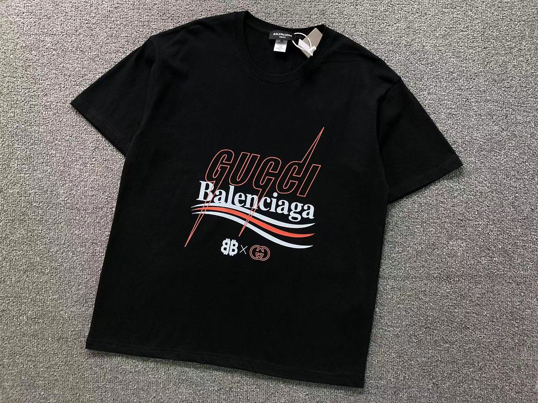 Balenciaga 115 B⭐L⭐⭐⭐IA⭐A G⭐C⭐I T-SHIRT 22051308172 (Im 170Cm 60Kg I Wear Size XL In The Phot) - Image 8