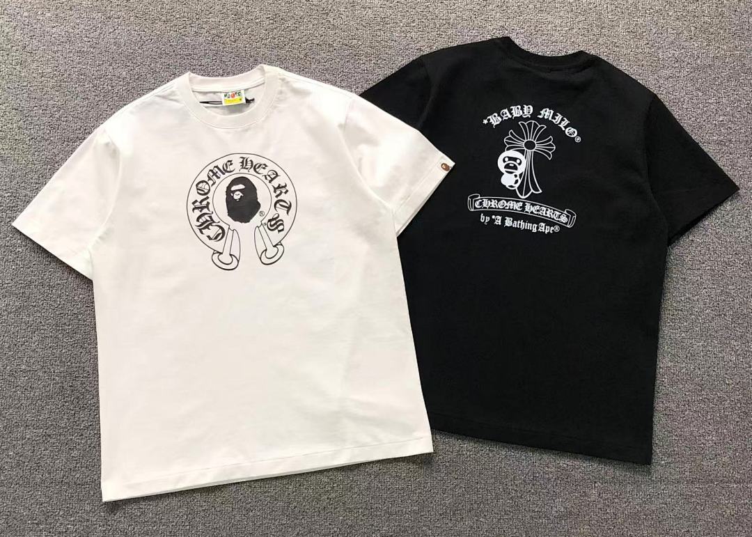 Bape 108 BAPE C⭐⭐OME HE⭐⭐TS T-SHIRT 3201100611 (Im 170Cm 60Kg I Wear Size M In The Phot) - Image 5