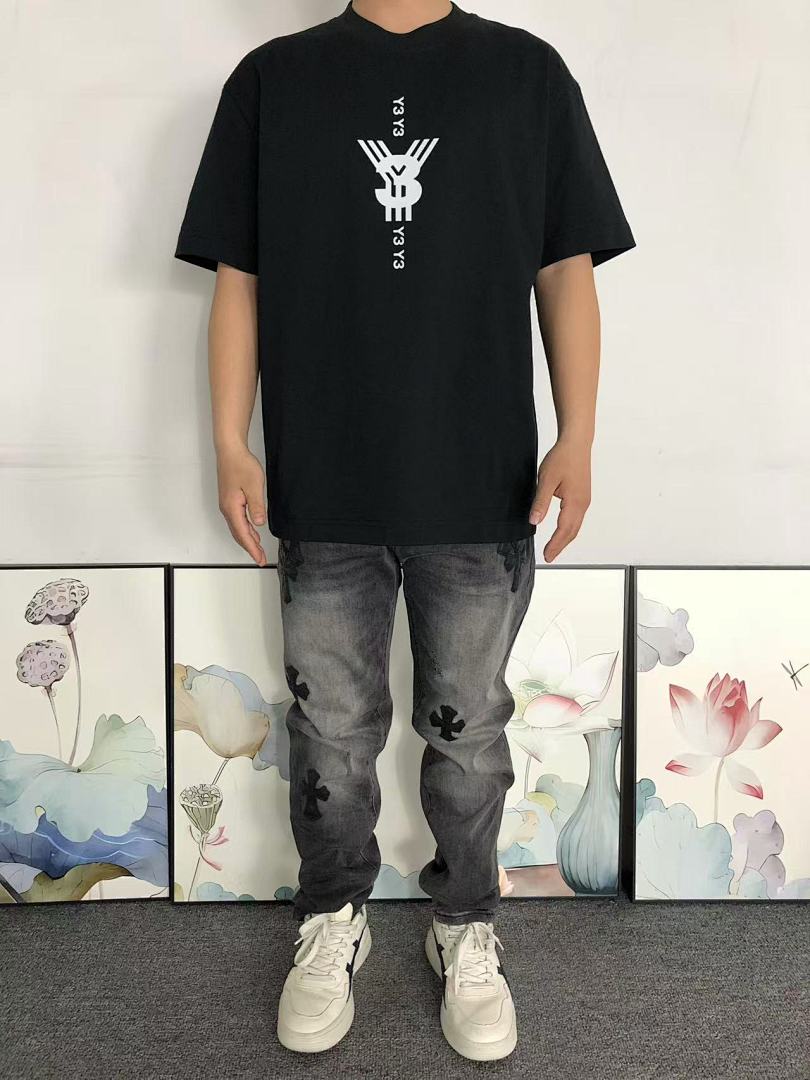 Y-3 118 Y-3 T-SHIRT 3201121021 (Im 170Cm 60Kg I Wear Size M In The Phot) - Image 3