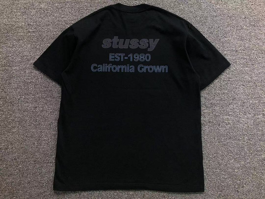 Stussy 85 STUSSY T-SHIRT 4104211902 (Im 170Cm 60Kg I Wear Size L In The Phot) - Image 13