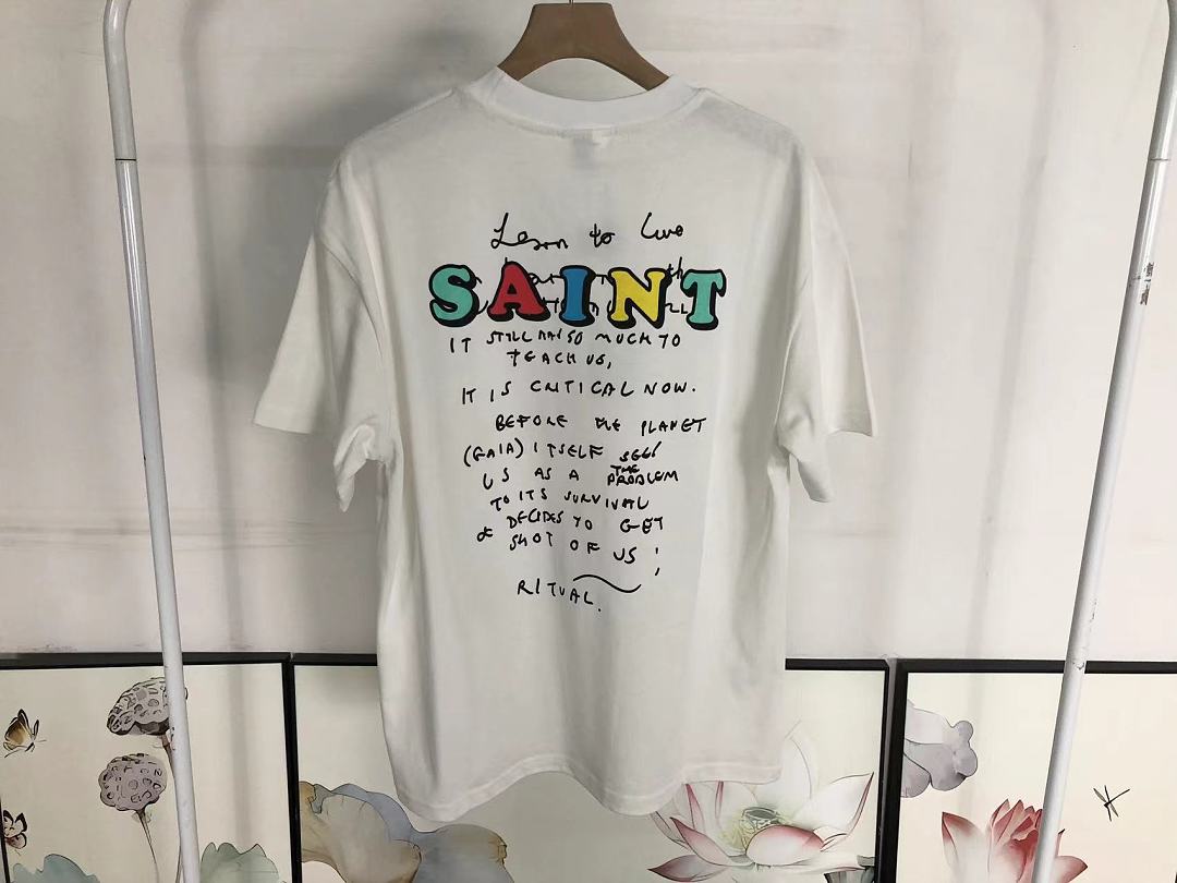 Chanel 113 SAINT MICHAEL T-SHIRT 3206185517 (Im 170Cm 60Kg I Wear Size S In The Phot) - Image 17