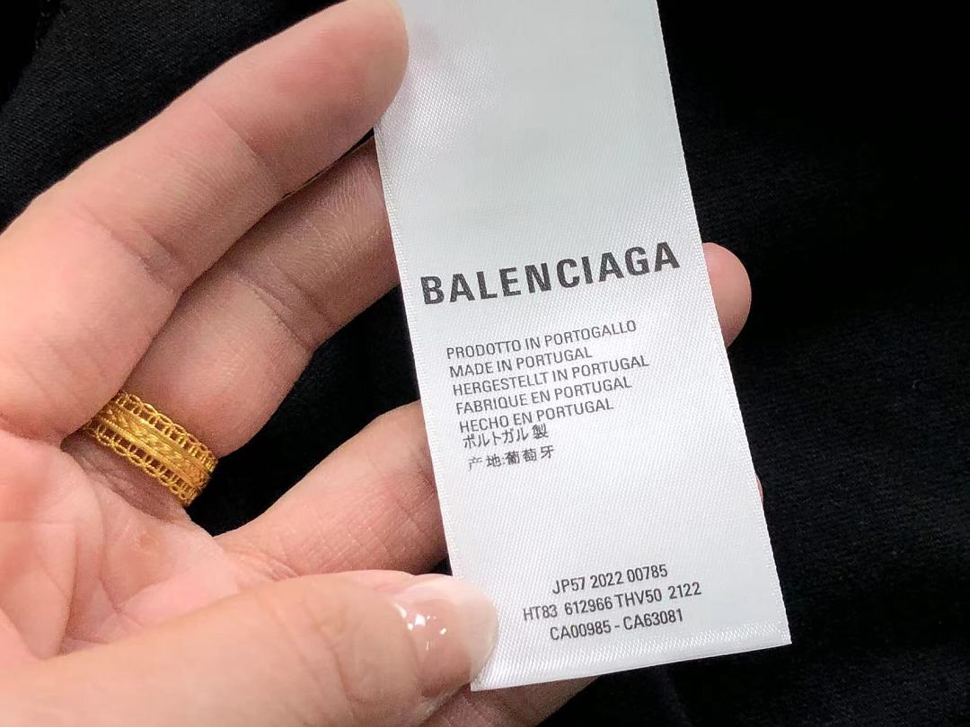 Balenciaga 115 B⭐L⭐⭐⭐IA⭐A T-SHIRT 22051310172 (Im 170Cm 60Kg I Wear Size L In The Phot) - Image 20