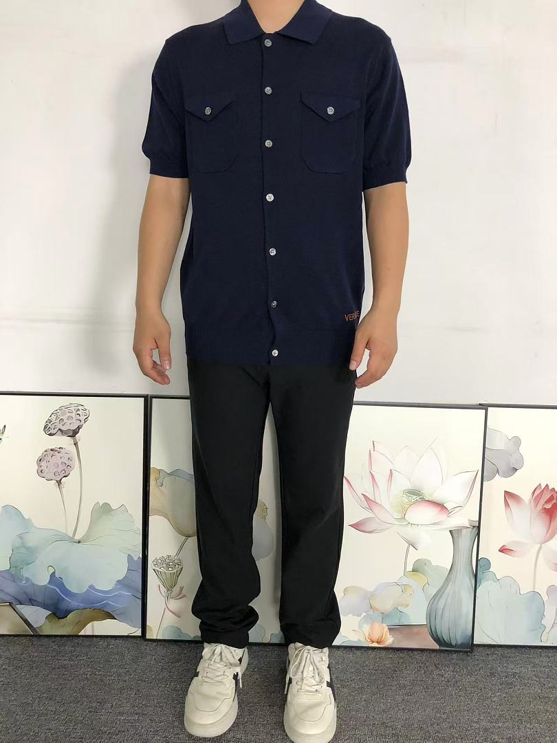 Versace 238 V⭐⭐SA⭐E POLO 3205250421 (Im 170Cm 60Kg I Wear Size M In The Phot) - Image 3