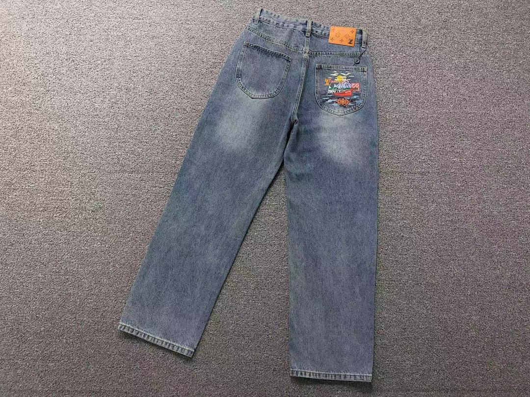 Louis Vuitton 208 L⭐ TROUSERS 2201234217 (Im 170Cm 60Kg I Wear Size 28 In The Phot) - Image 9