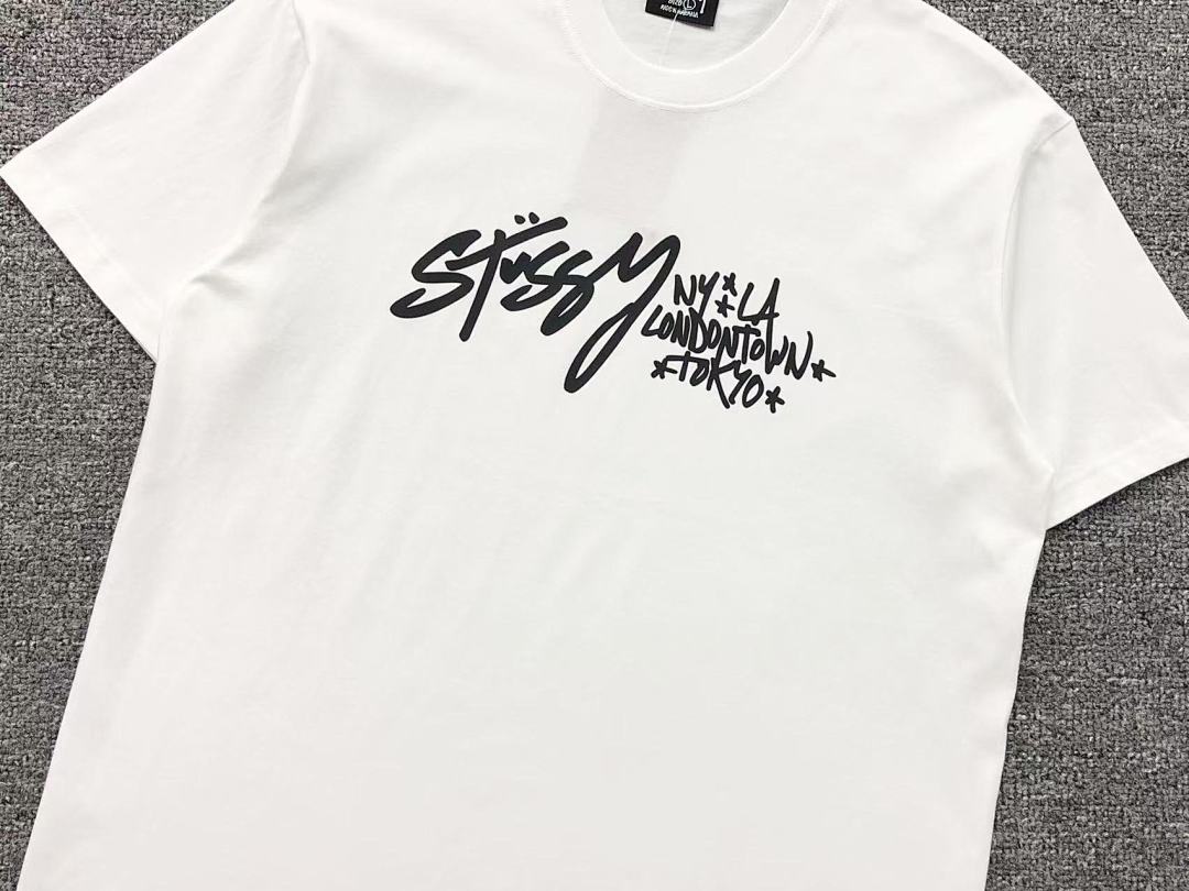 Stussy 78 STUSSY T-SHIRT 3106261802 (Im 170Cm 60Kg I Wear Size L In The Phot) - Image 8