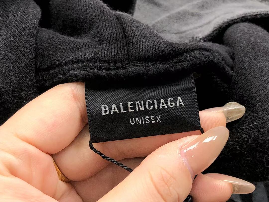 Balenciaga 195 B⭐L⭐⭐⭐IA⭐A HOODIE 5101177136 (Im 170Cm 60Kg I Wear Size M In The Phot) - Image 15