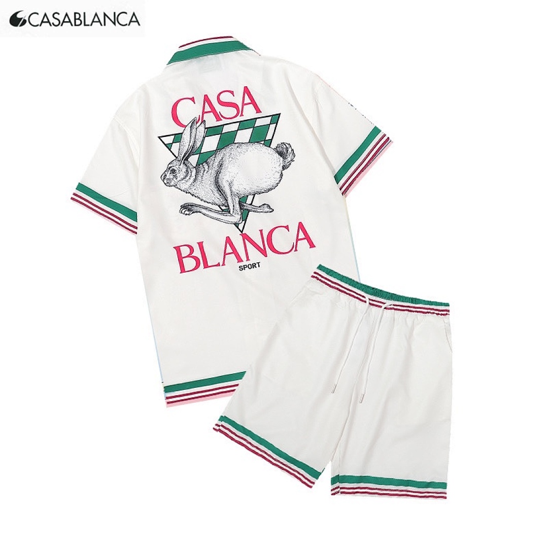 Casablanca TROUSERS95 CASABLANCA SHIRT