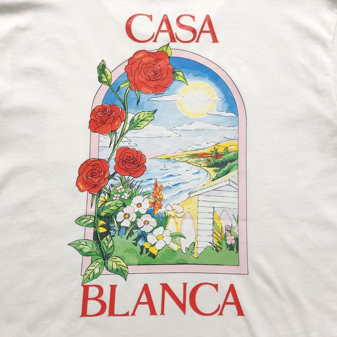 Casablanca 88 CASABLANCA T-SHIRT 3103080232 (Im 170Cm 55Kg I Wear Size M In The Phot) - Image 9