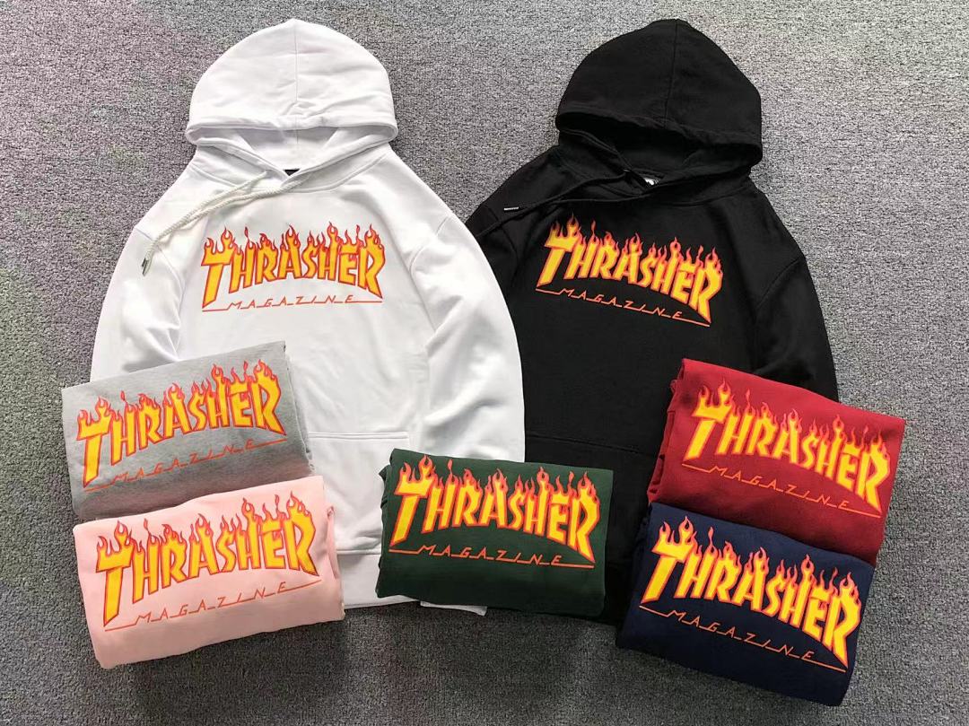 Thrasher 98 THRASHER HOODIE 5101012121 (Im 170Cm 60Kg I Wear Size L In The Phot) - Image 5