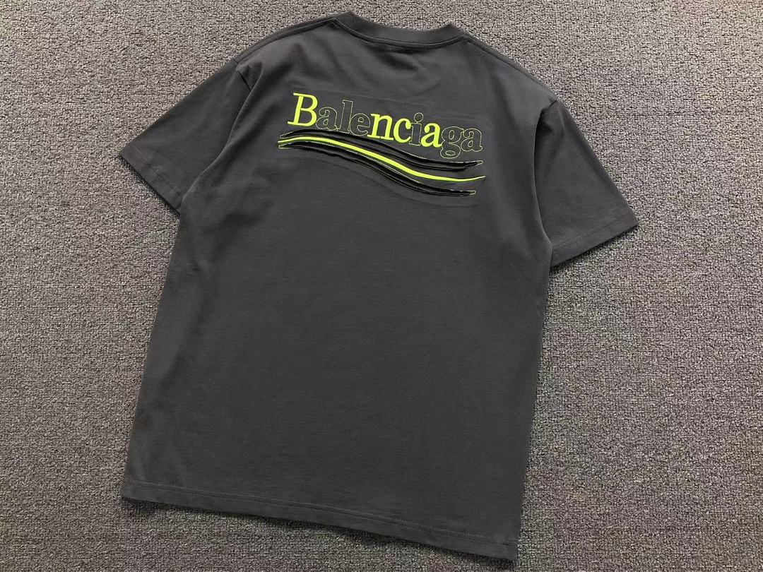 Balenciaga 118 B⭐L⭐⭐⭐IA⭐A T-SHIRT 125403137 (Im 170Cm 60Kg I Wear Size L In The Phot) - Image 10