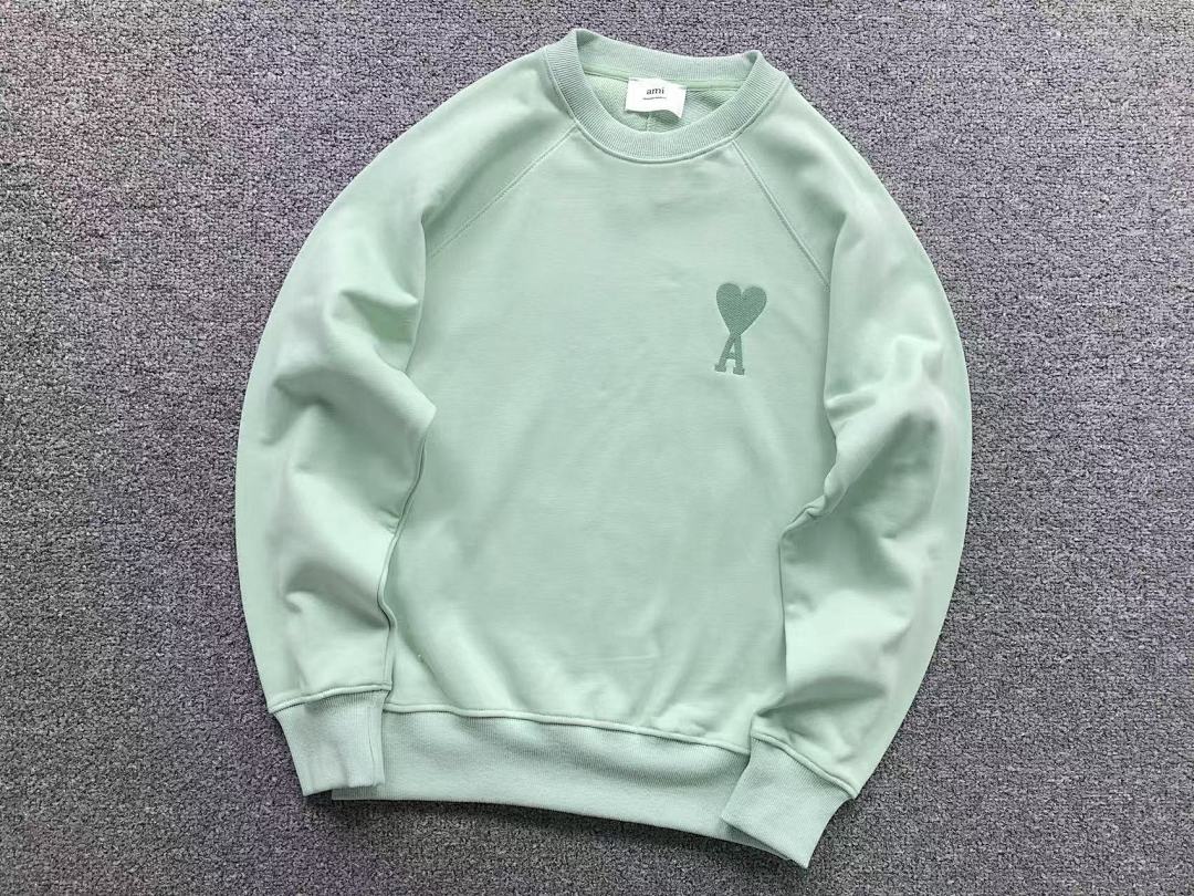 AMI 125 AMI HOODIE 3201080417 (Im 170Cm 60Kg I Wear Size M In The Phot) - Image 14