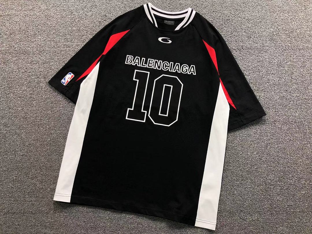 Balenciaga 188 B⭐L⭐⭐⭐IA⭐A NBA BASKETBALL T-SHIRT - Image 14