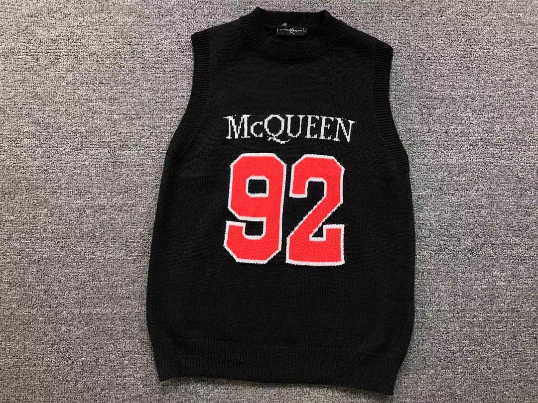 Alexander McQueen 178 ALEXANDER MCQUEEN VEST SHORTS SWEATER 11082511140 (Im 170Cm 60Kg I Wear Size L In The Phot) - Image 8