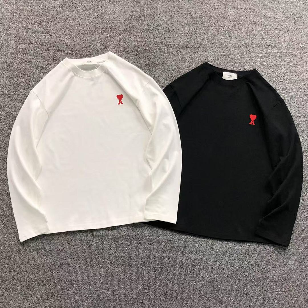 Unbranded 138 AMI LONG SLEEVED 219170501 (Im 170Cm 60Kg I Wear Size L In The Phot)