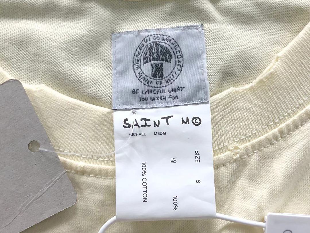 Chanel 105 SAINT MICHAEL T-SHIRT 42071707155 (Im 170Cm 60Kg I Wear Size S In The Phot) - Image 13