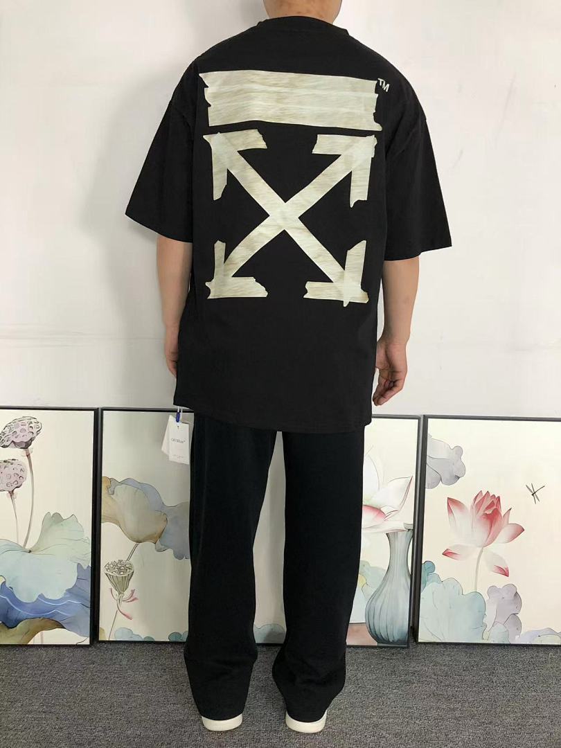 Off-White 98 OFF-WHITE T-SHIRT 523243619 (Im 170Cm 60Kg I Wear Size M In The Phot) - Image 4