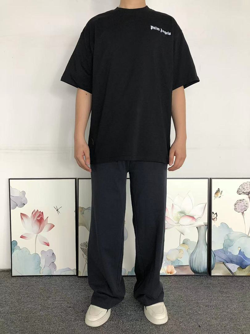 Palm Angels 78 PALM ANGELS T-SHIRT 41060946121 (Im 170Cm 60Kg I Wear Size M In The Phot) - Image 3