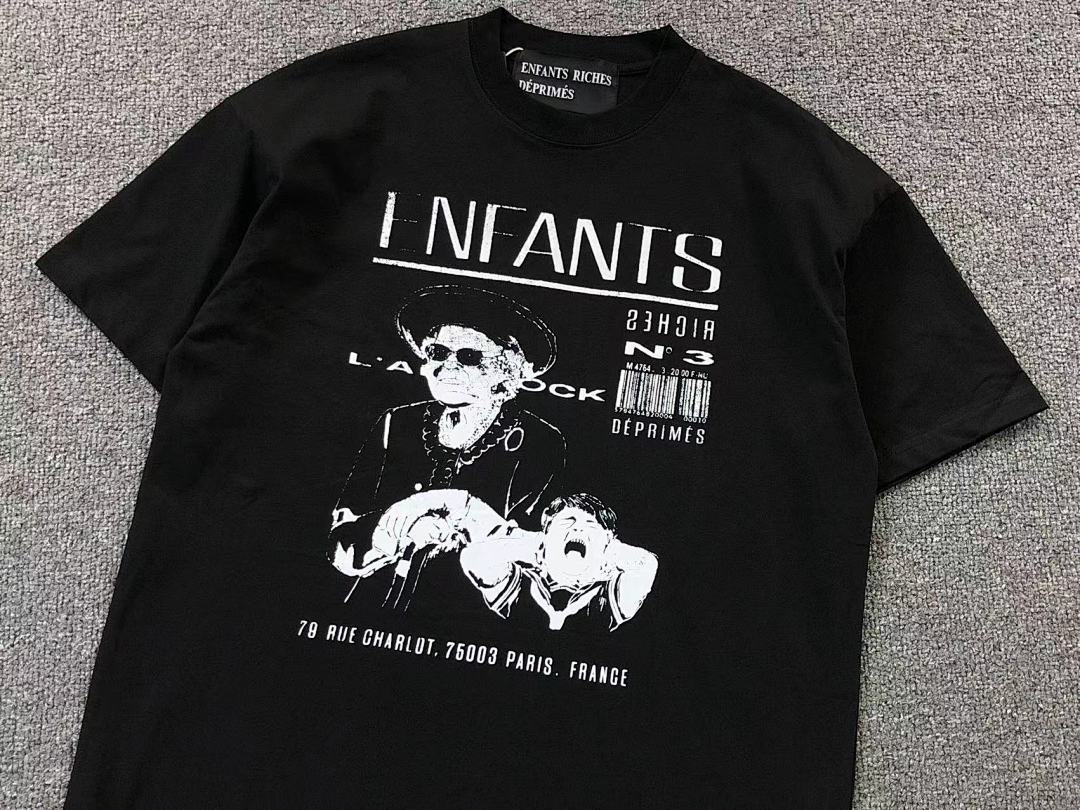 Chanel 88 ENFANTS RICHES DEPRIMES T-SHIRT 5122416162 (Im 170Cm 60Kg I Wear Size M In The Phot) - Image 9