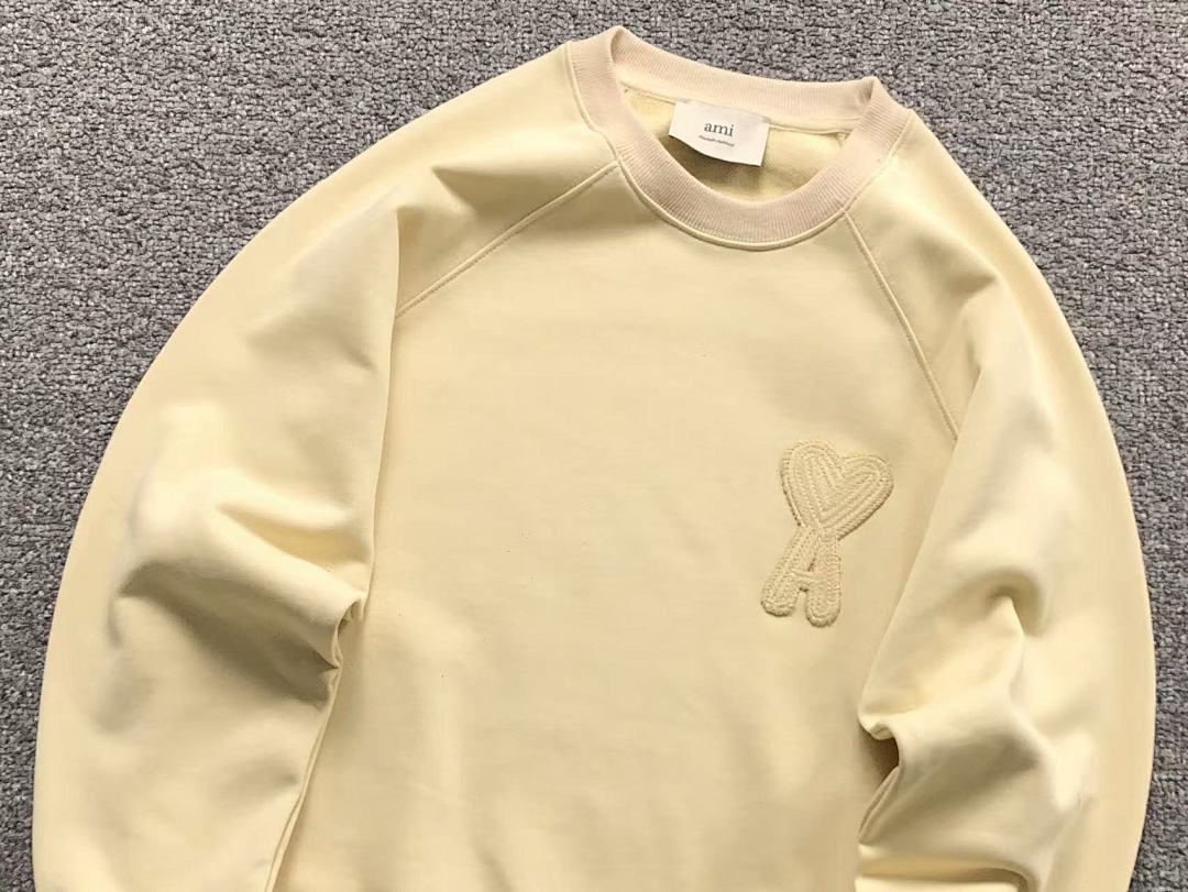AMI 125 AMI HOODIE 3201081017 (Im 170Cm 60Kg I Wear Size S In The Phot) - Image 12