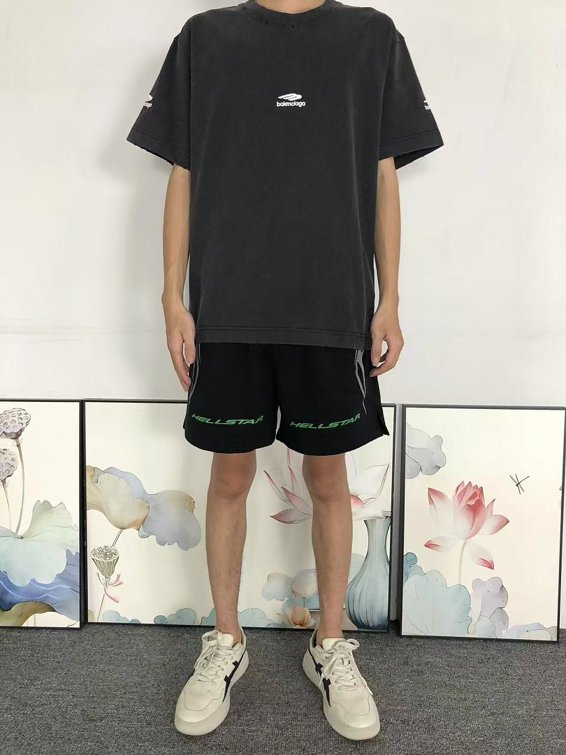 Balenciaga 125 B⭐L⭐⭐⭐IA⭐A T-SHIRT 5207270981 (Im 170Cm 60Kg I Wear Size S In The Phot) - Image 3