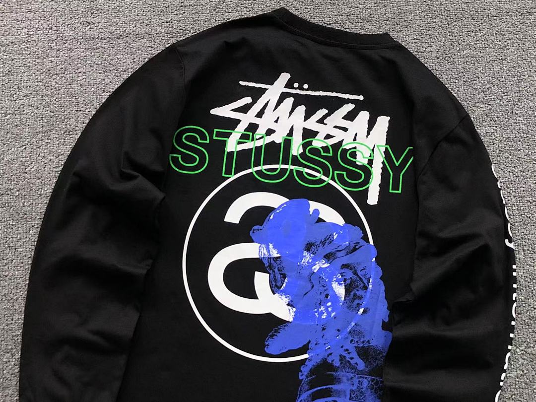 Stussy 135 STUSSY LONG SLEEVED 4107010977 (Im 170Cm 60Kg I Wear Size S In The Phot) - Image 13